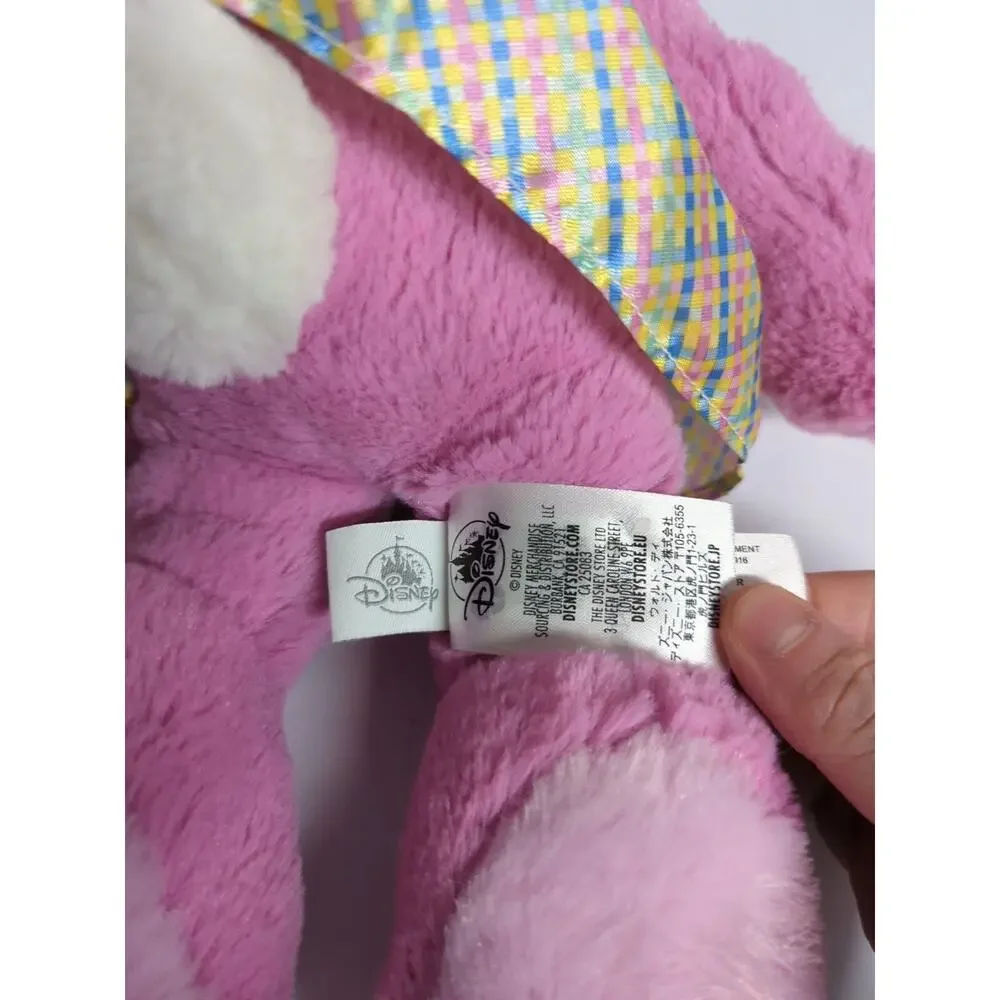 Disney Plush Pink Minnie Mouse Doll Stuffed Animal Bunny Rabbit Spring Easter